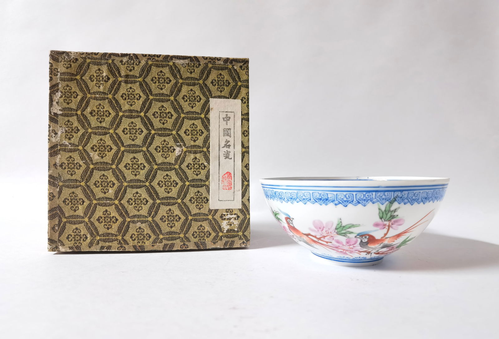 (2) Vintage Chinese Porcelain Sancai Roosters (1 of 4)