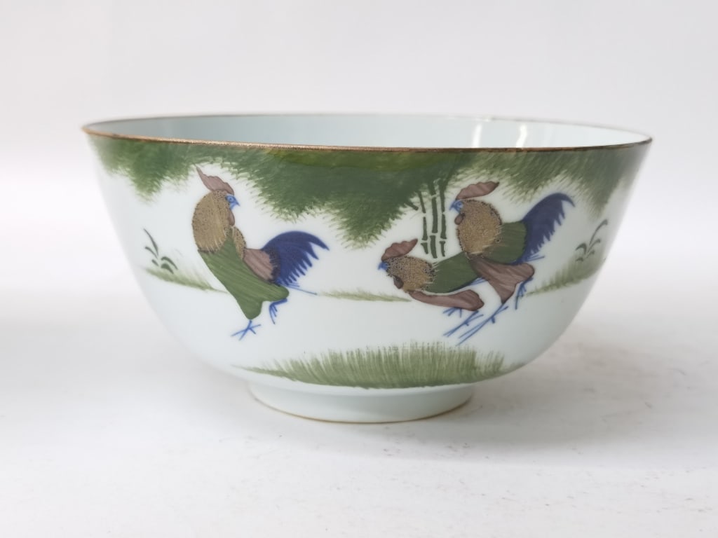 19-20th C. Chinese Porcelain Liling Style Rooster (1 of 4)