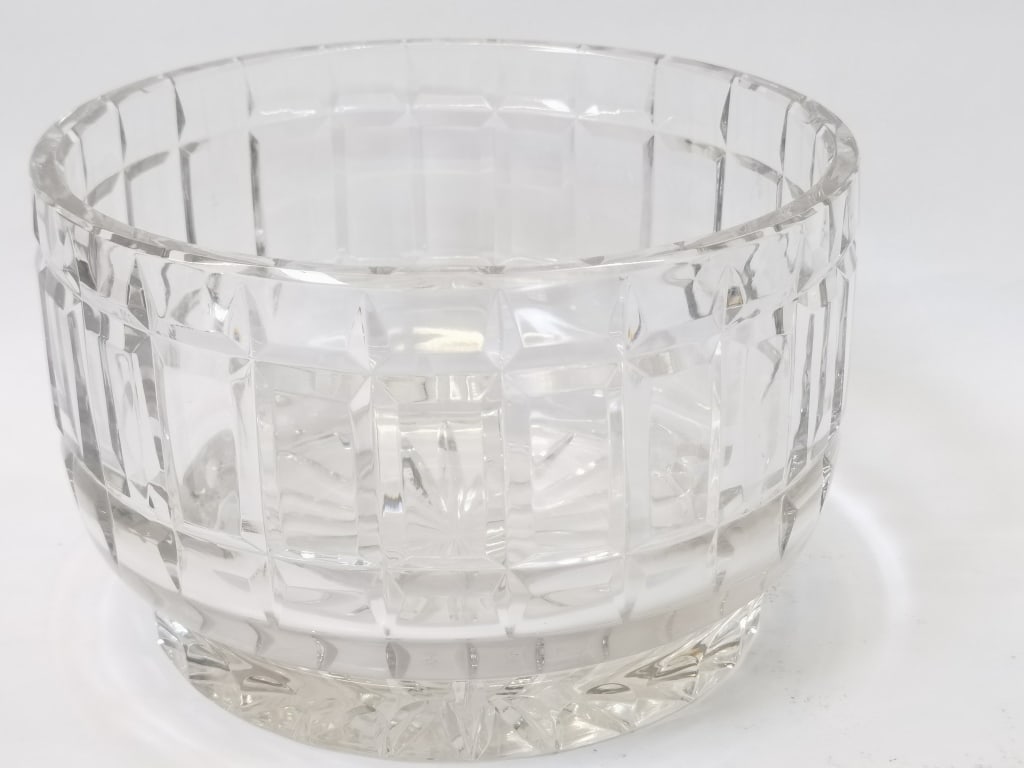 Dresden German Cut Crystal Bowl (1 of 4)