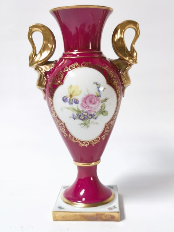 Vintage Lindnes Bavaria Porcelain Vase (1 of 9)