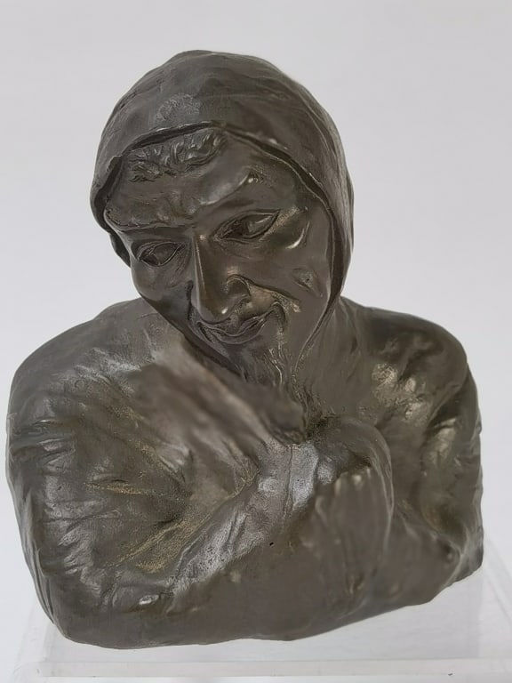 Vintage Bronze Bust of A Man (1 of 4)