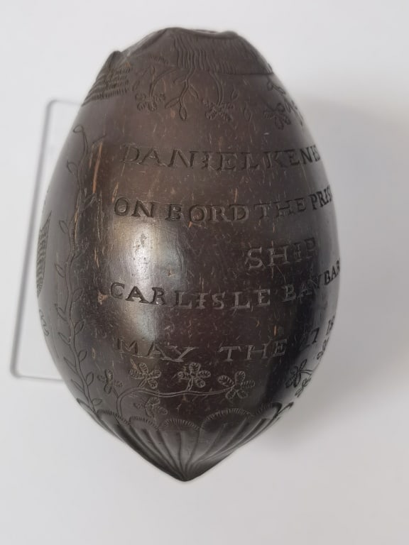 19th C. Shell Carving - 5