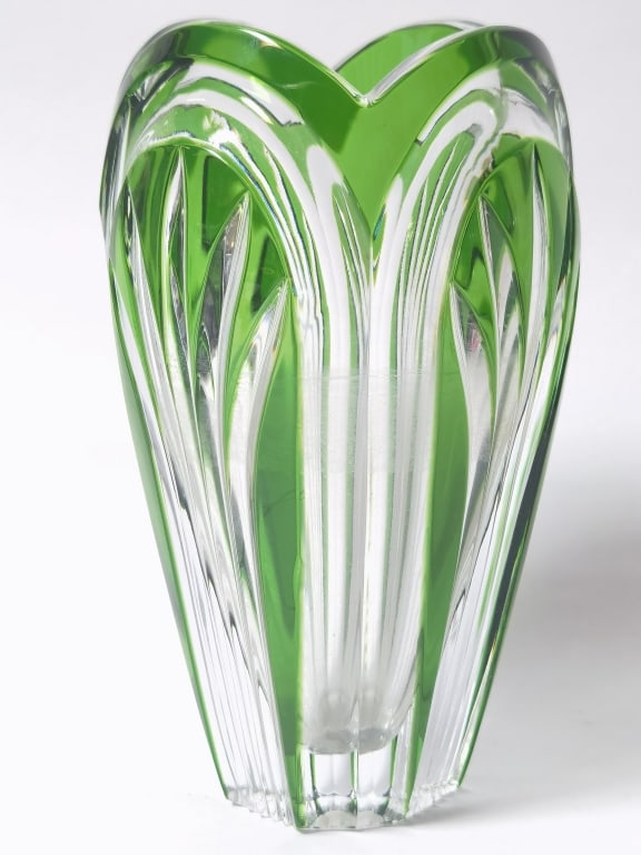 Vintage Caesar Crystal Bohemiae Fountain Vase (1 of 4)