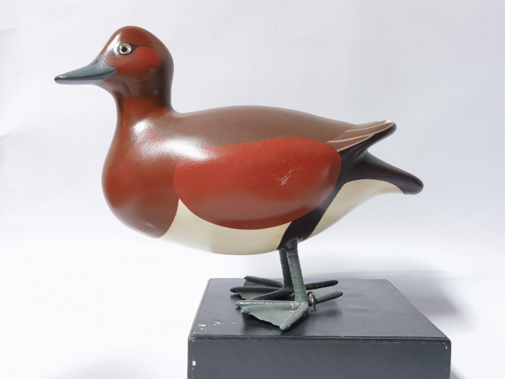 1986 Limited Ed. Signed C.E. Illartune Carved Bird (1 of 5)