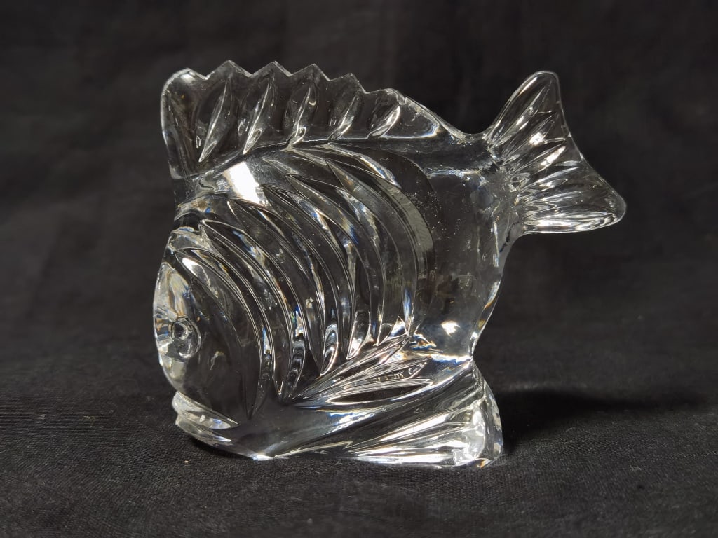 Vintage Waterford Crystal Fish (1 of 3)