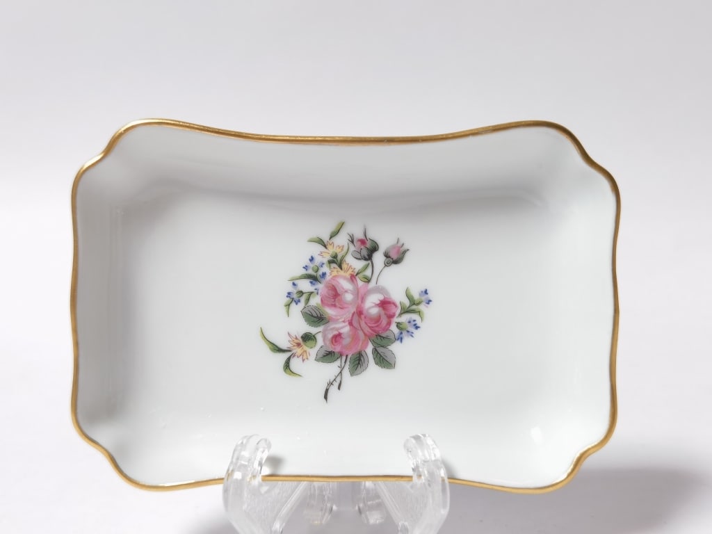 Haviland Limoges Porcelain Floral Trinket Dish (1 of 3)