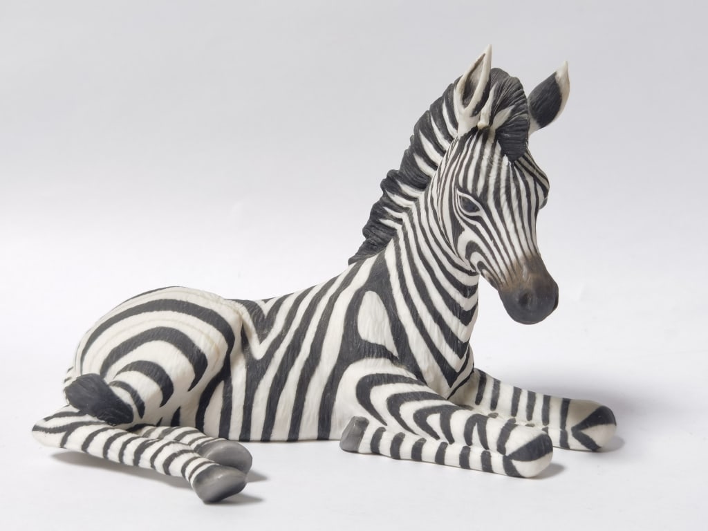 1989 Boehm Porcelain Zebra Figurine (1 of 5)