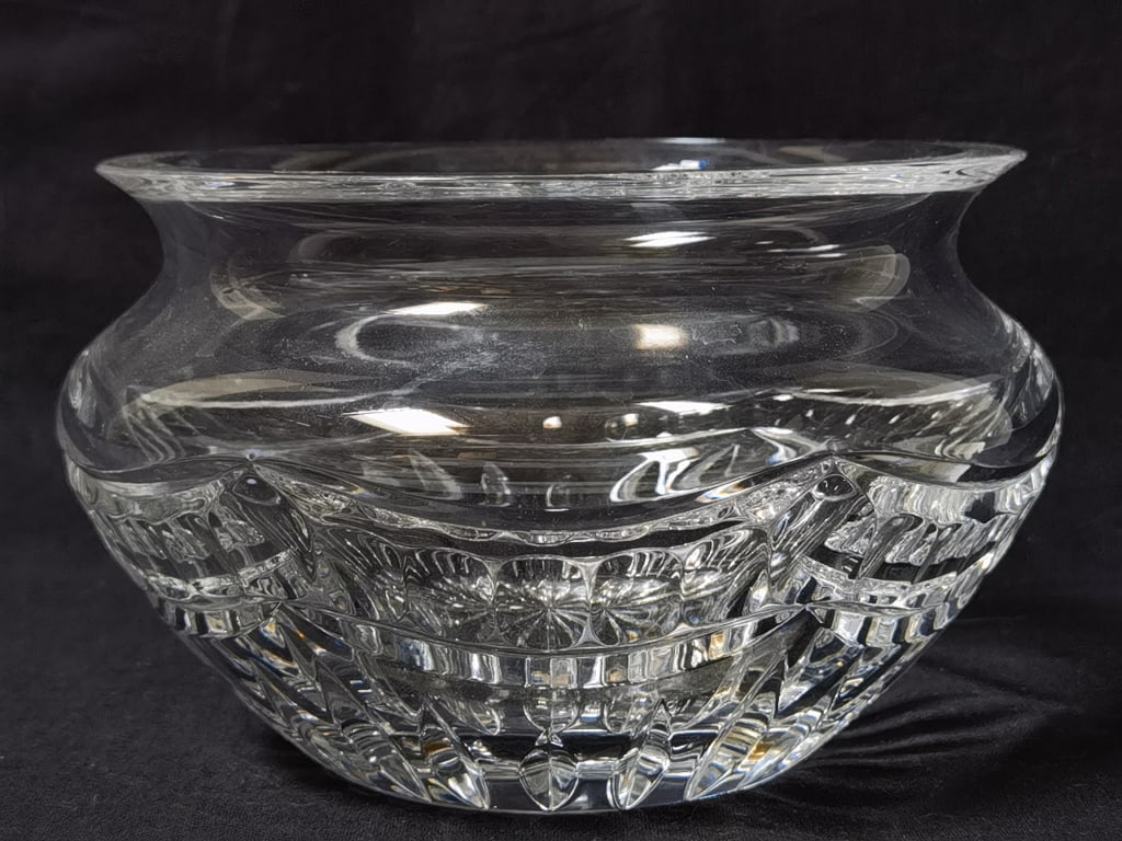 Waterford Crystal Pompeii Bowl: Waterford Crystal Pompeii Bowl, 5.5in