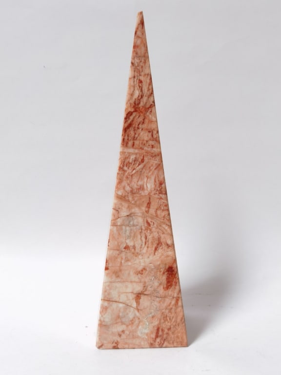 Large Pink Marble Obelisk (1 of 4)