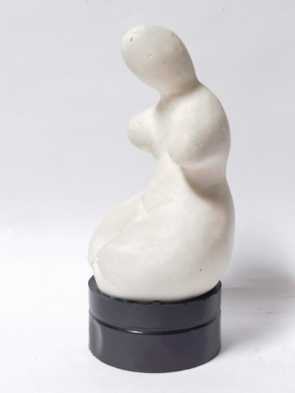 1972 Signed Figural Sculpture - 2
