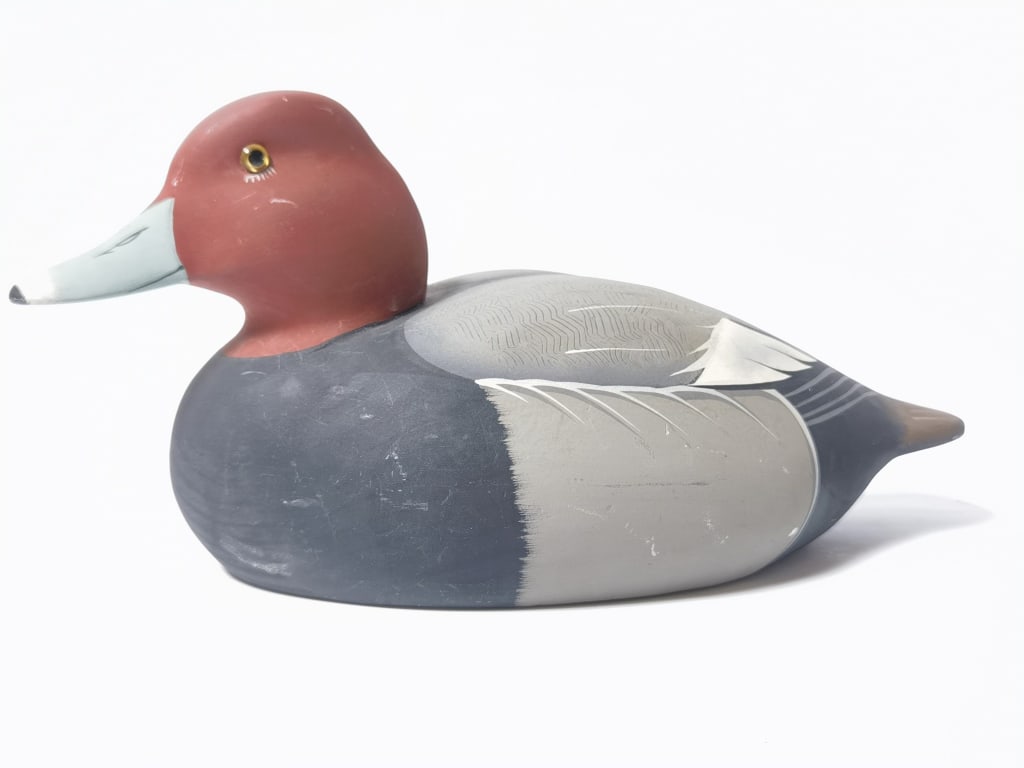 1980 Signed Hornick Bros Stoney Point Duck Decoy (1 of 5)