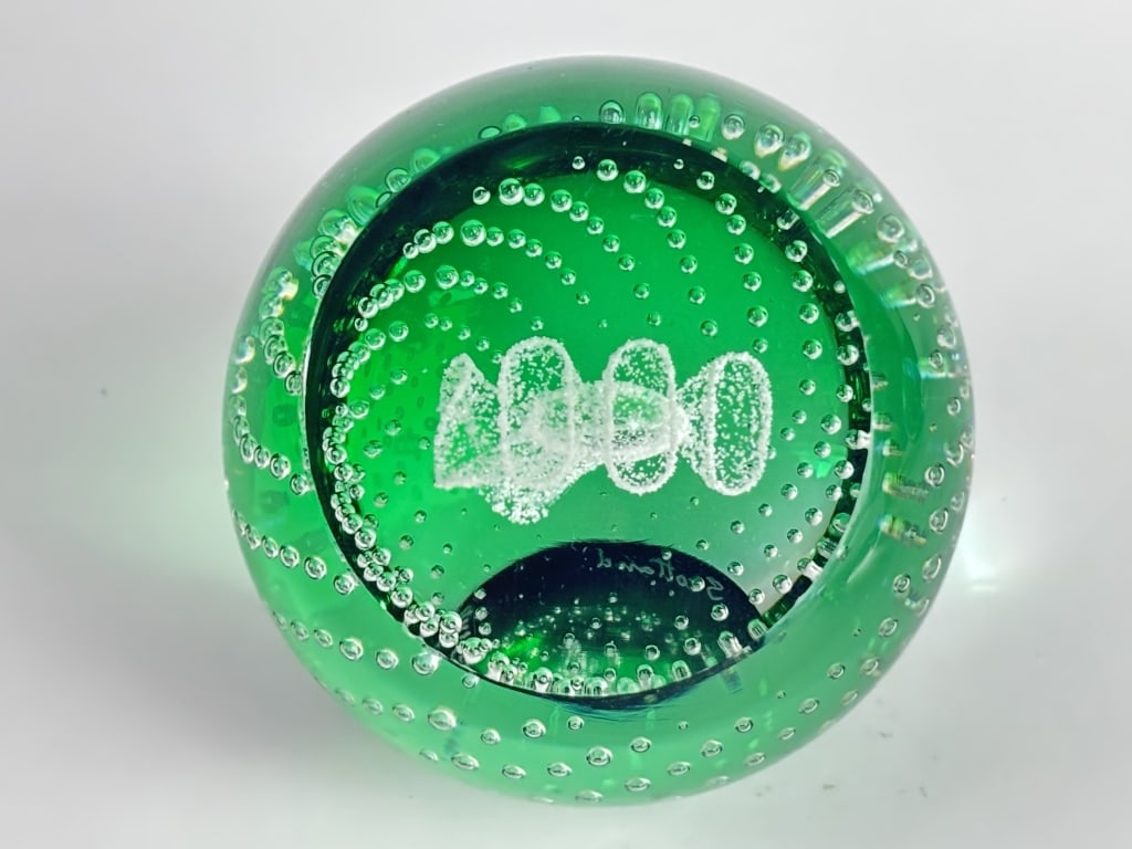 Caithness Scotland Millenium Glass Paperweight (1 of 9)