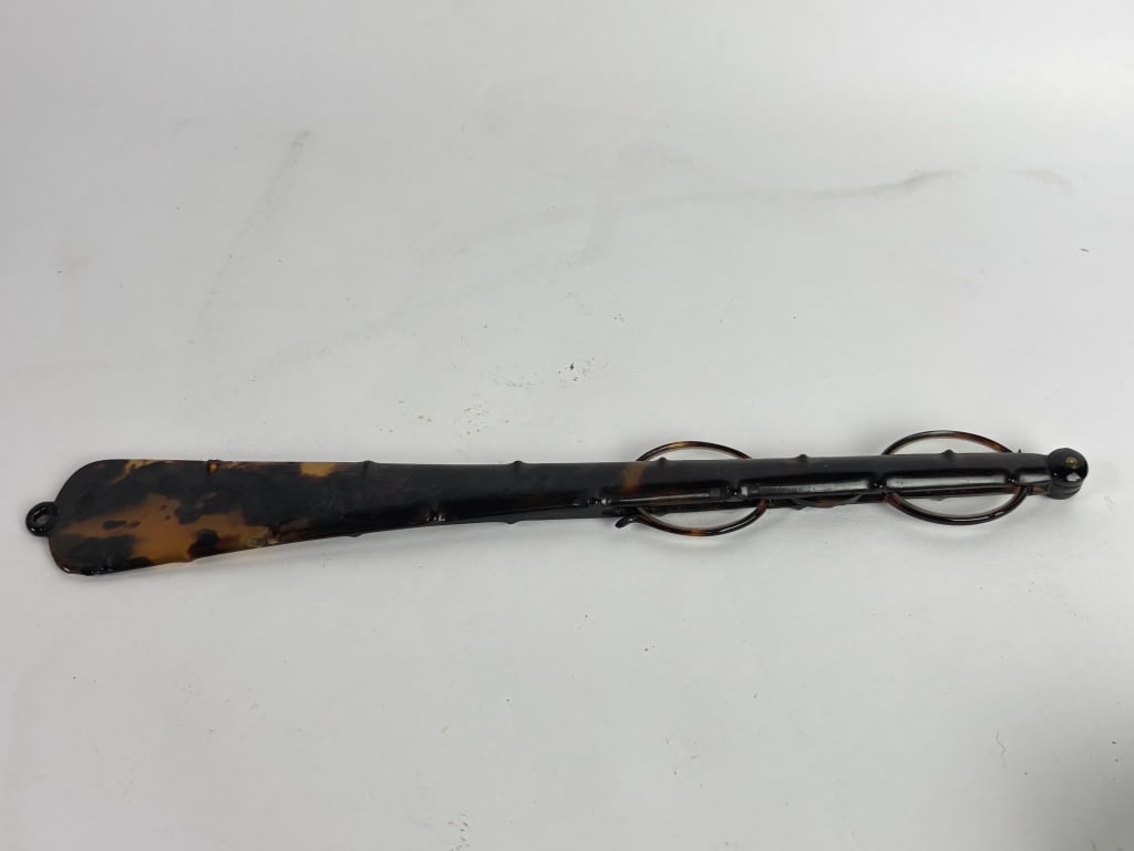 Antique Tortoiseshell Lorgnette - 5