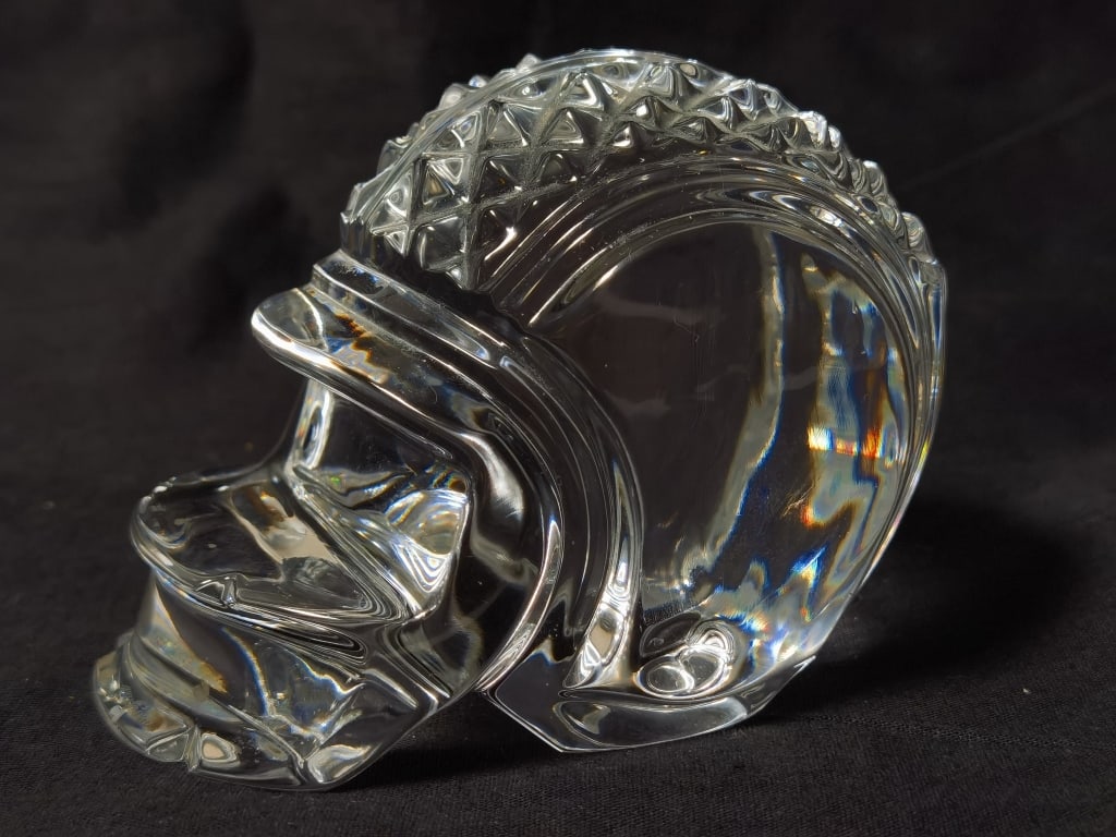 Vintage Waterford Crystal Football Helmet (1 of 4)