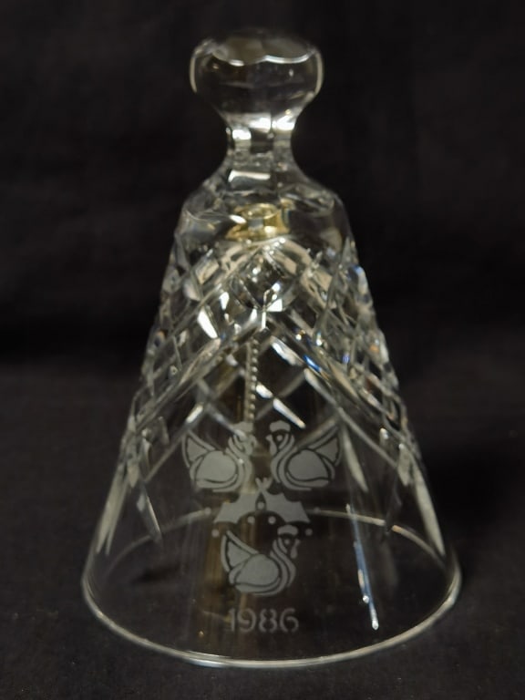 1986 Waterford Crystal Dinner Bell (1 of 3)