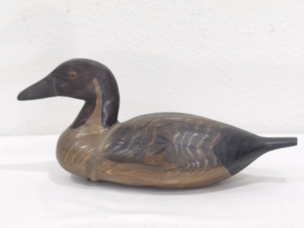 Vintage Carved Wood Loon Figure (1 of 5)