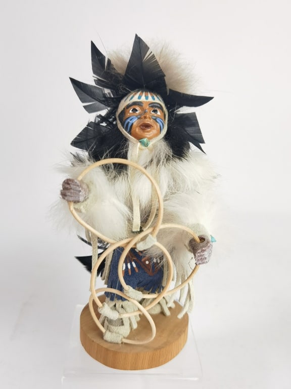 Vintage Signed J. Willie "Child Hoop Dancer" Kachi