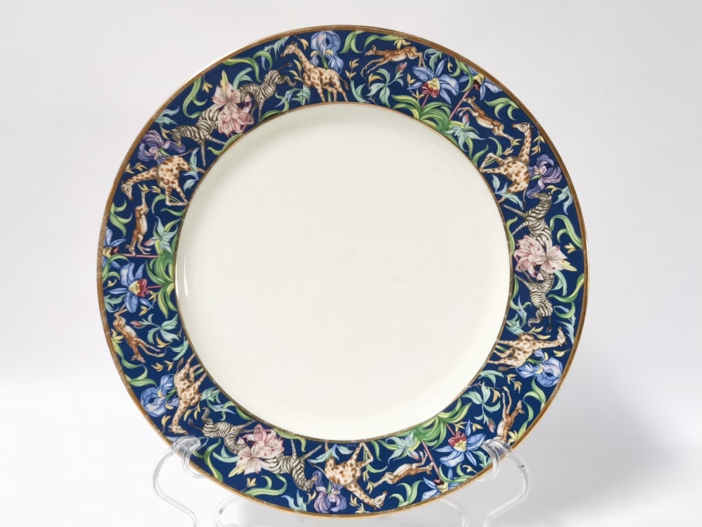 Franciscan Jane St. Gaston Menagerie Dinner Plate (1 of 4)