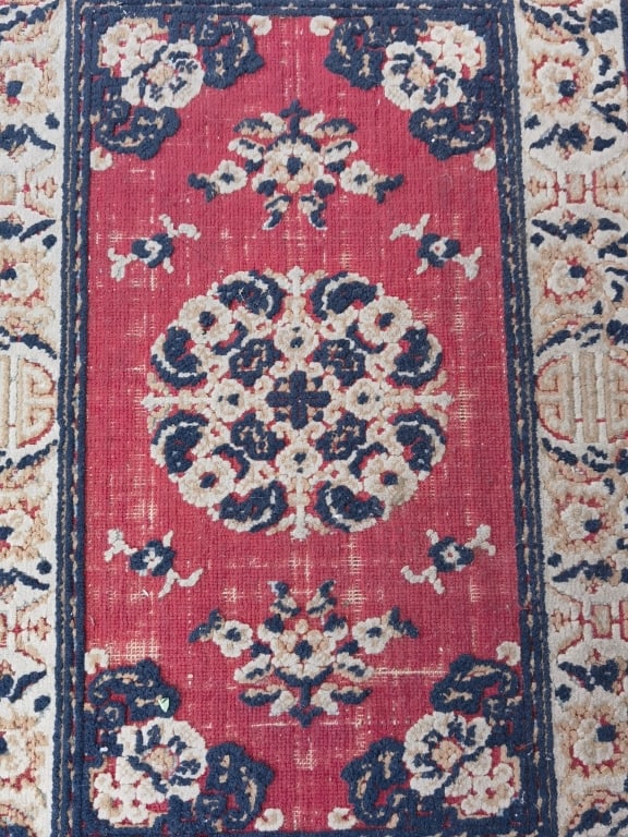 Chinese Patterned Small Rug - 2