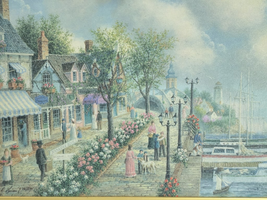 Harbear Boulevard Serigraph by Dennis Patrick Le - 2
