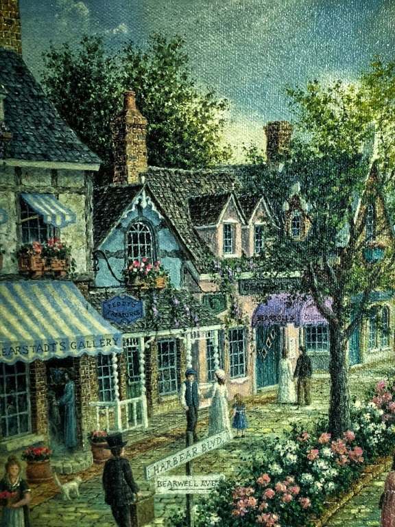Harbear Boulevard Serigraph by Dennis Patrick Le - 5