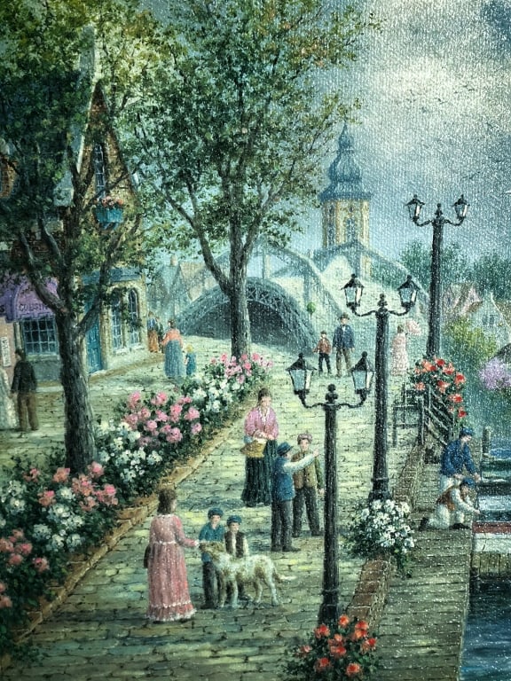Harbear Boulevard Serigraph by Dennis Patrick Le - 6