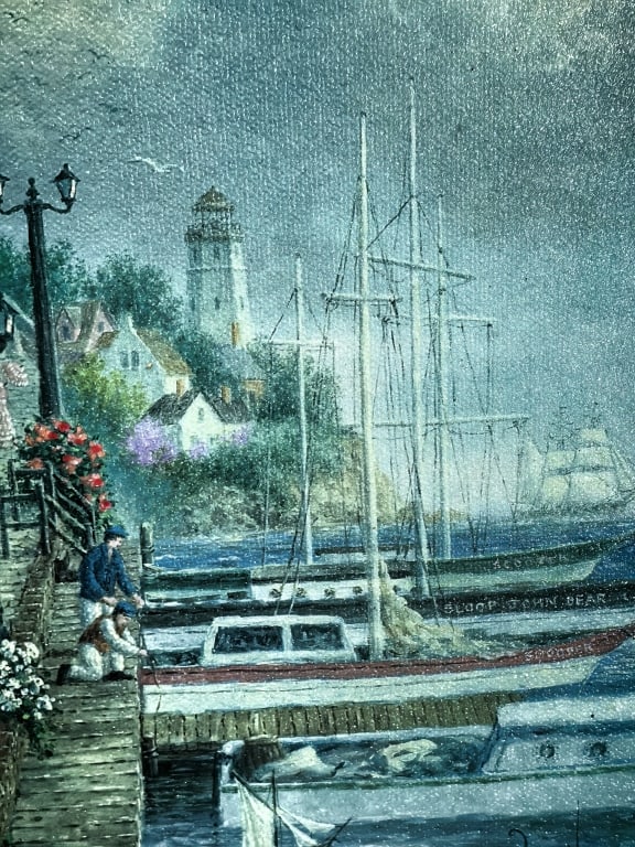 Harbear Boulevard Serigraph by Dennis Patrick Le - 7