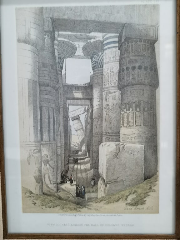 David Roberts "Karnak" Lithograph - 2