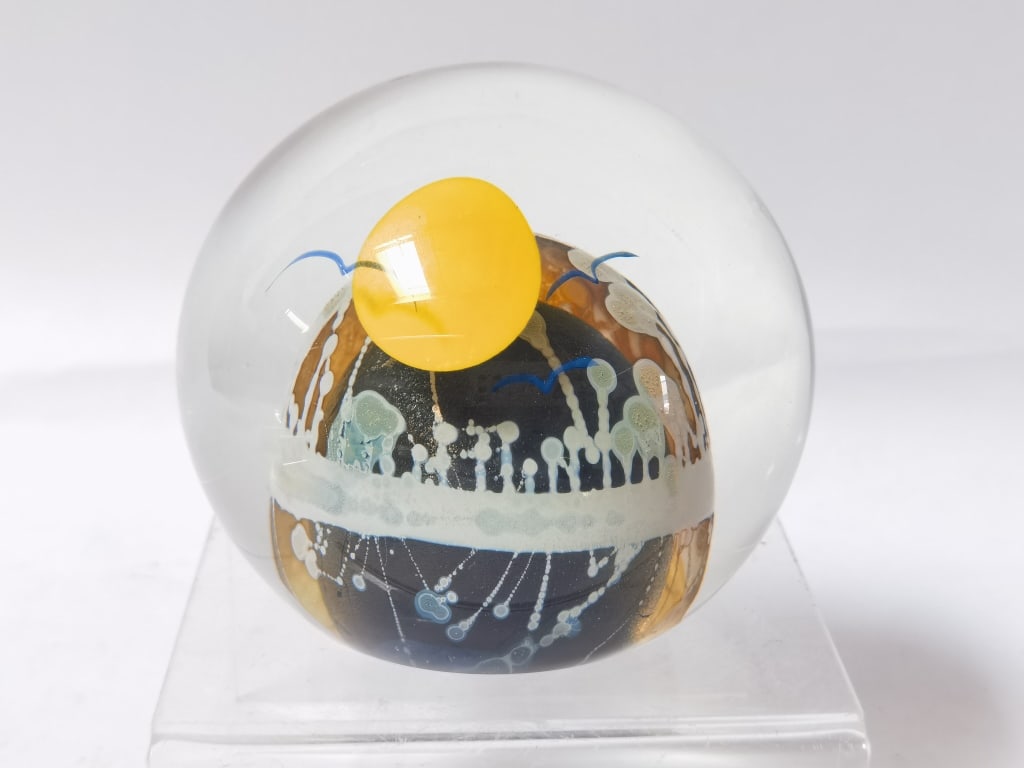 1979 Limited Ed. Steven V. Correia Art Glass Paper (1 of 7)