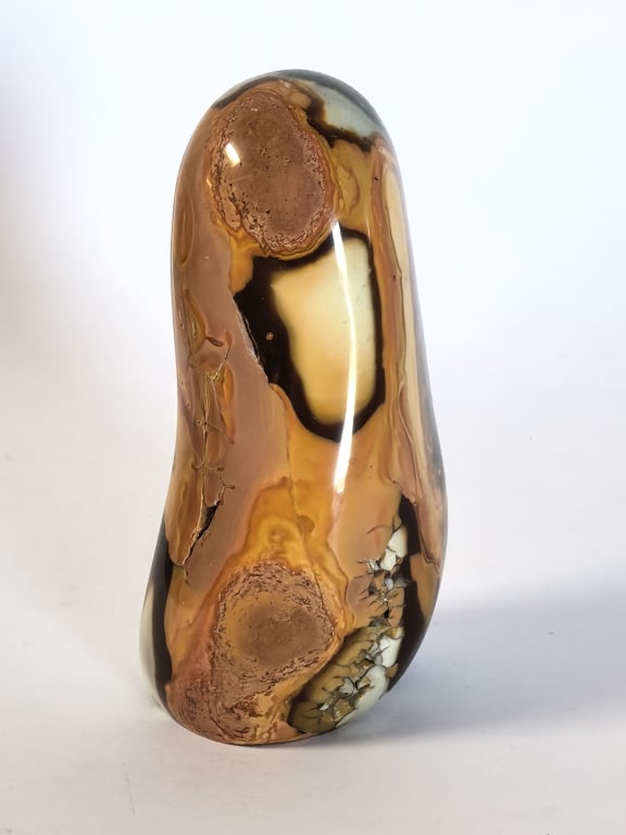 Polished Royal Imperial Jasper Freeform Specimen: Polished Royal Imperial Jasper Freeform Specimen, 3.75in