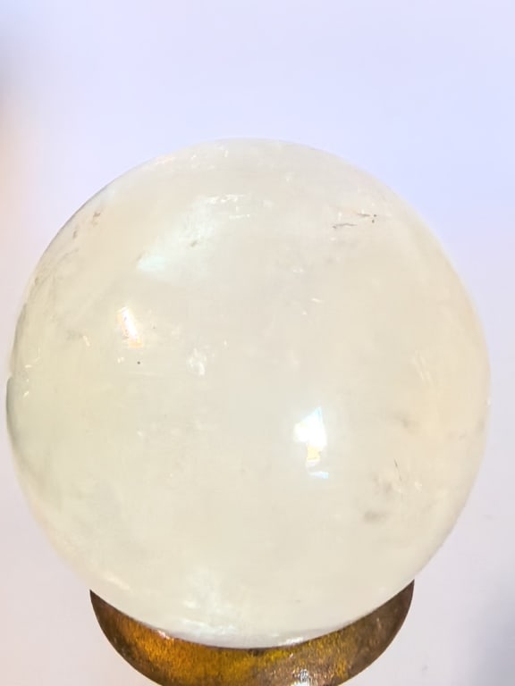 Natural Crystal Ball: Natural Crystal Ball, 3in