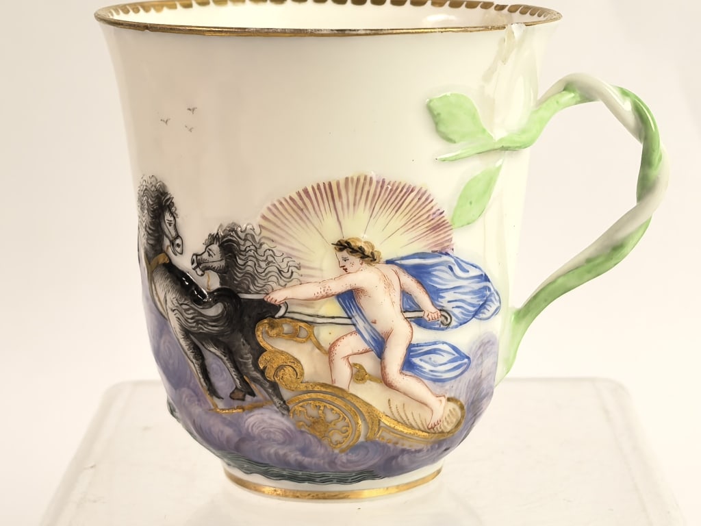 Antique Doccia Ginori Capodimonte Relief Porcelain (1 of 11)