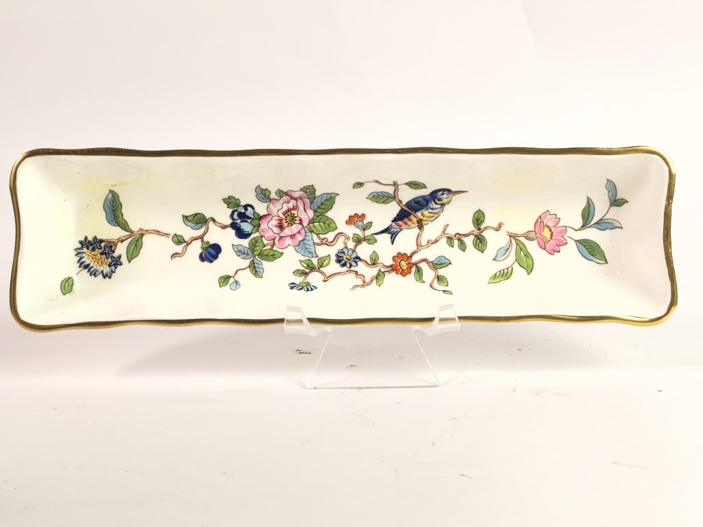 Aynsley Fine English Bone China Oblong Tray (1 of 5)