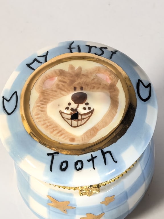 2006 Blue Sky "My First Tooth" Keepsake Box - 2
