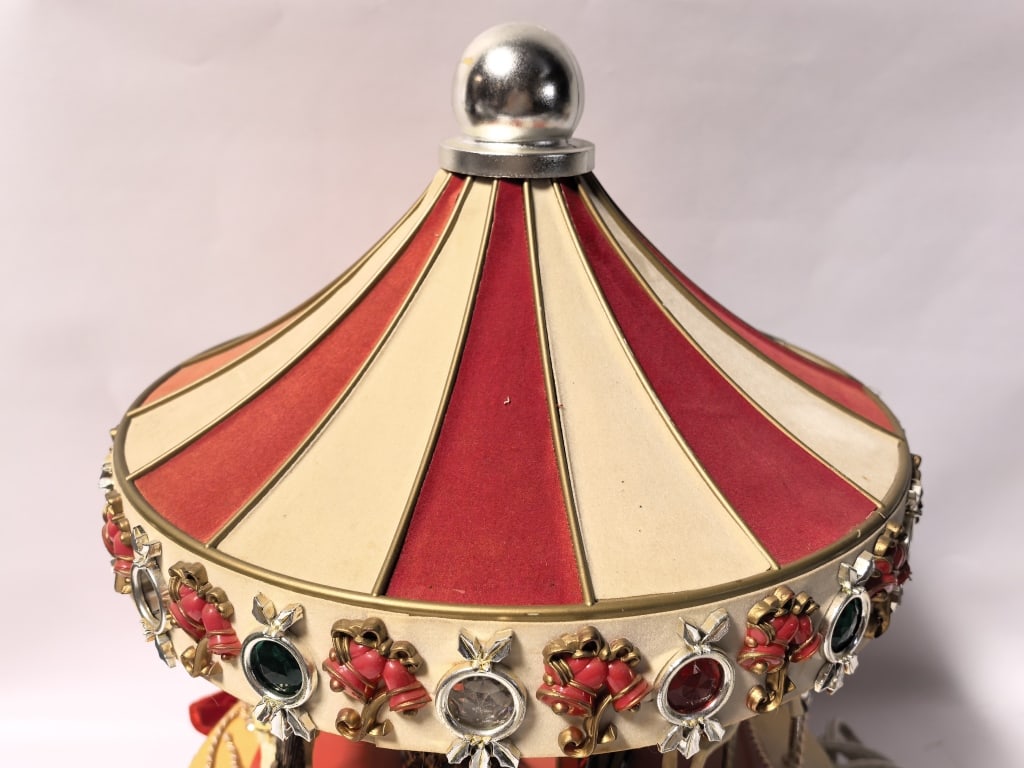 Vintage Animated Christmas Carousel - 2