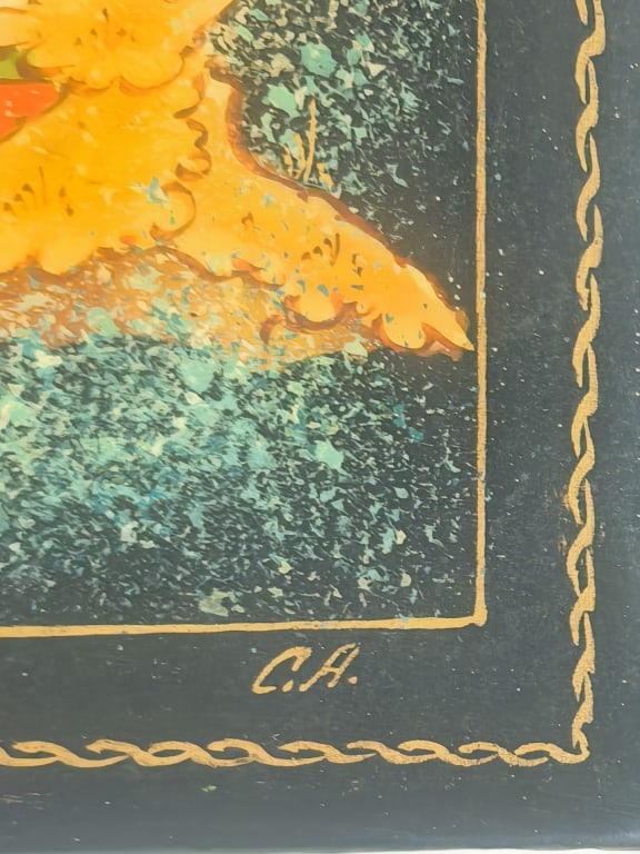 Signed Palekh Russian Lacquer Box "Suzdal" - 7