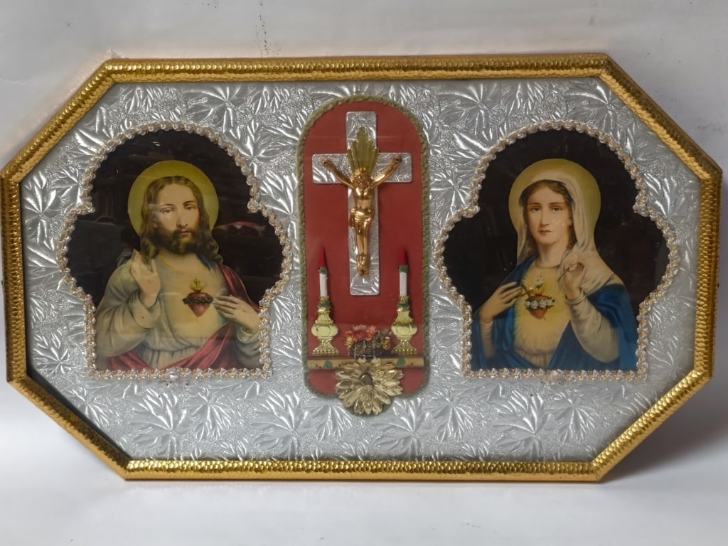 Catholic Devotional Shadow Box Shrine (1 of 4)