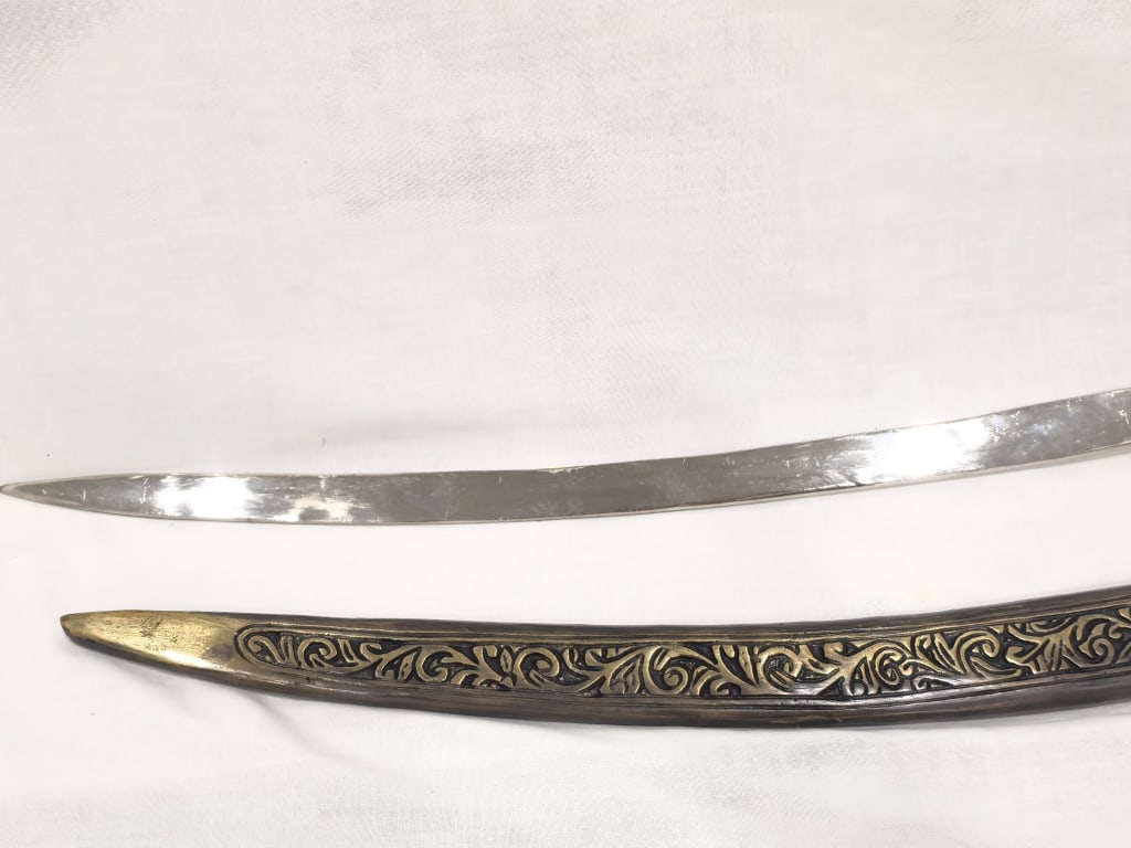 Indo-Persian Style Curved Scimitar - 4