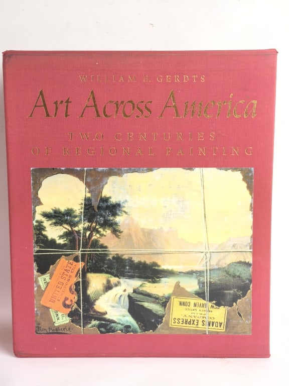 1990 Art Across America: 1990 Art Across America, 13.75in by 11.75in by 5.75in