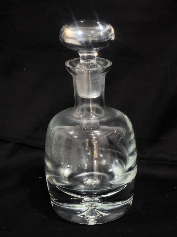 Vintage Krosno Crystal Whiskey Decanter (1 of 4)