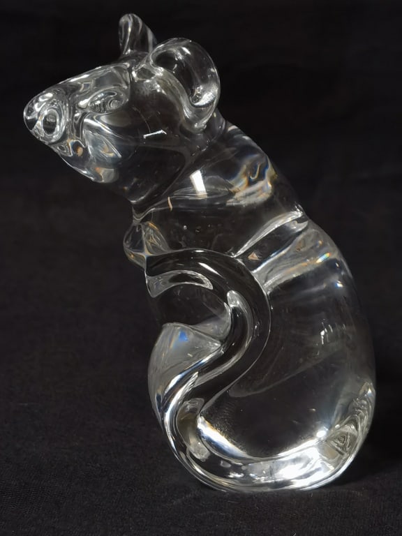 Daum France Crystal Mouse (1 of 6)