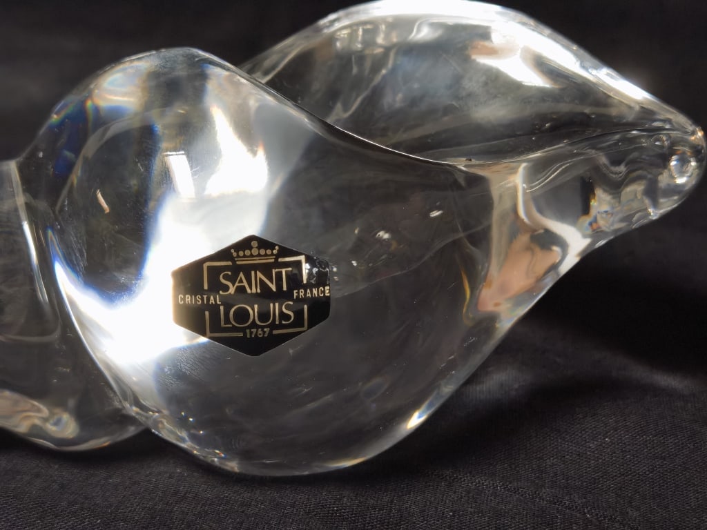 Saint Louis Crystal Conch Shell - 2