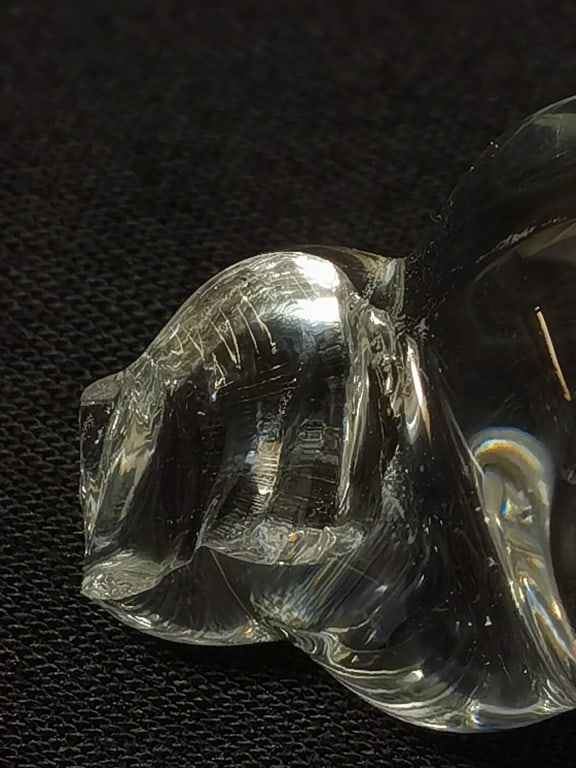 Saint Louis Crystal Conch Shell - 5