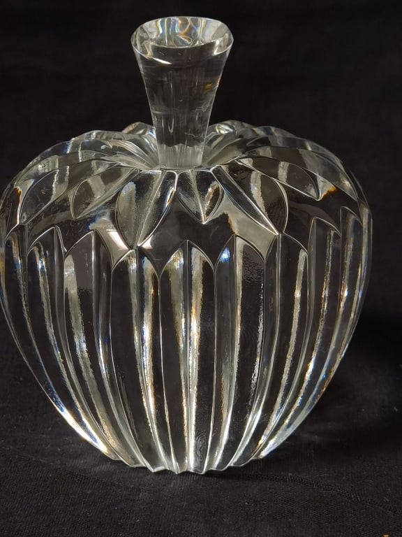 Vintage Waterford Crystal Apple Paperweight (1 of 3)