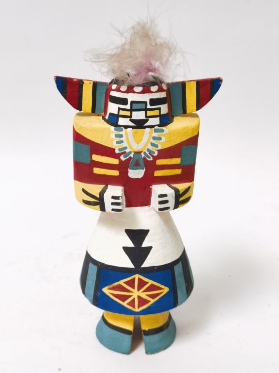 Vintage Pueblo Indian "Rainbow" Kachina Figurine (1 of 3)