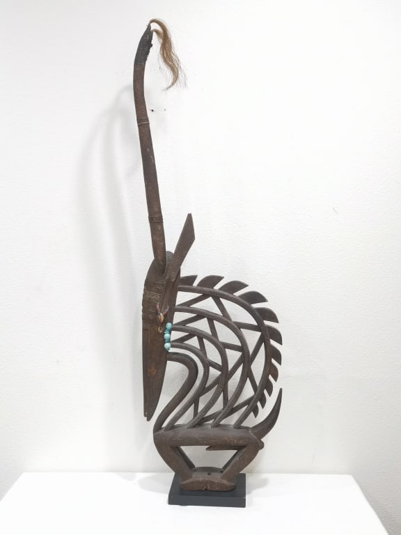 Mali African Bamana Chi Wara Antelope Sculpture (1 of 9)