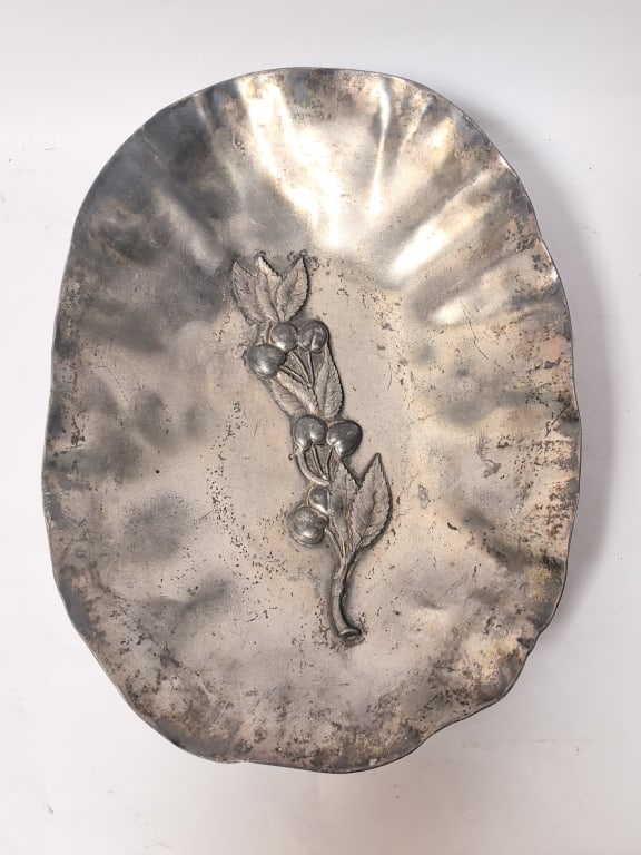 Antique Pairpoint Silver-Plated Metalwork Dish (1 of 6)