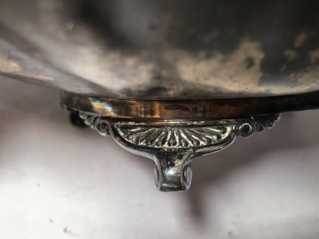 Antique Pairpoint Silver-Plated Metalwork Dish - 4