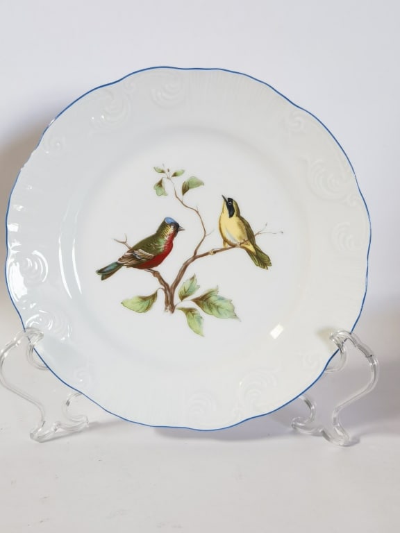 Vintage Vista Alegre Portugal Porcelain Bird Plate (1 of 4)