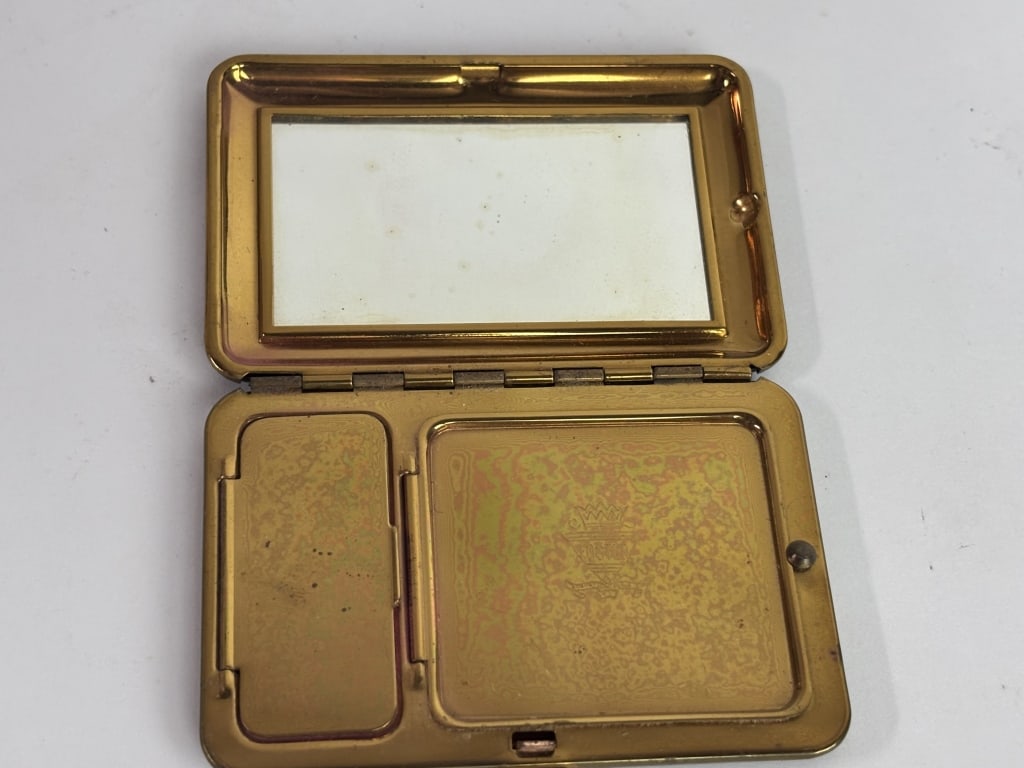 Vintage Champlevé Enamel Cigarette Case - 3